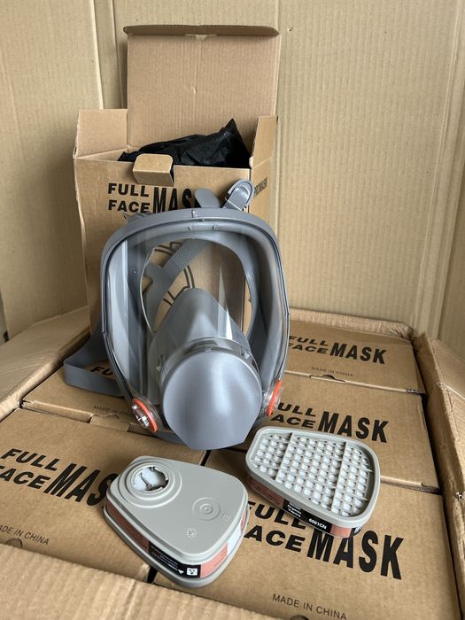 Маска 3М Полнолицевая Противогаз Респиратор Фильтра Панорамная Защита
