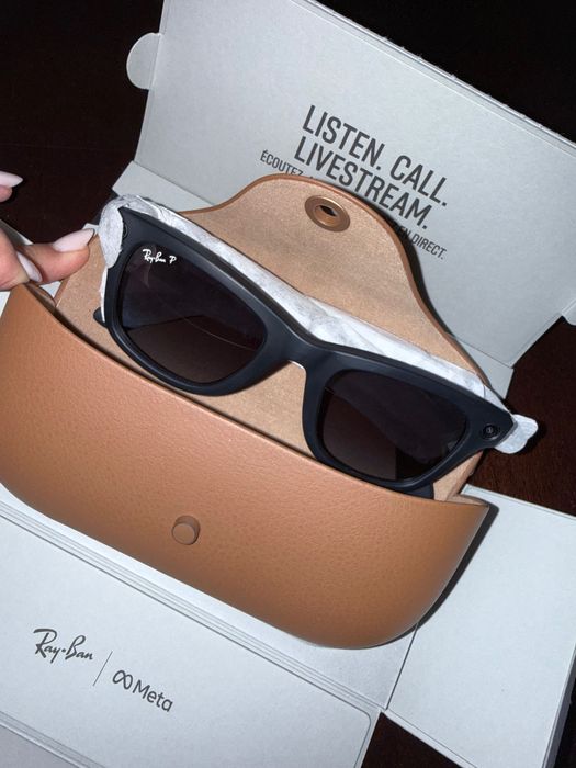 Ray-Ban | Meta Smart Glasses — NOWE, IDEALNY STAN