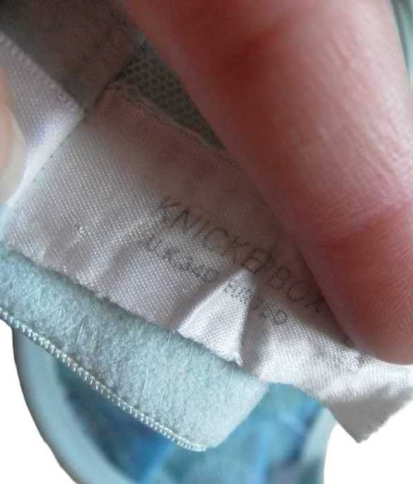 Niebieski stanik biustonosz Knickerbox 75D bielizna damska