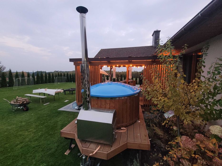 Tanie Banie z Litwy Sauny Ogrodowe Balie Kąpielowe Jacuzzi Beczka Spa