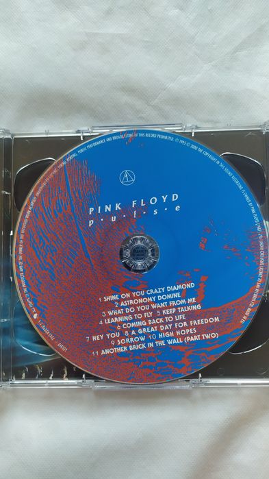 Pink Floyd. Pulse.  DOUBLE LIVE 2 CD. 1987г. Made in  EU.
