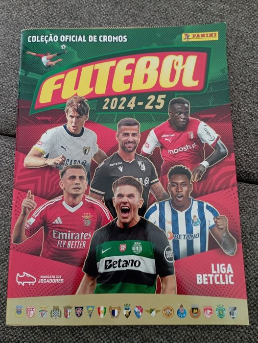 Cadernetas futebol