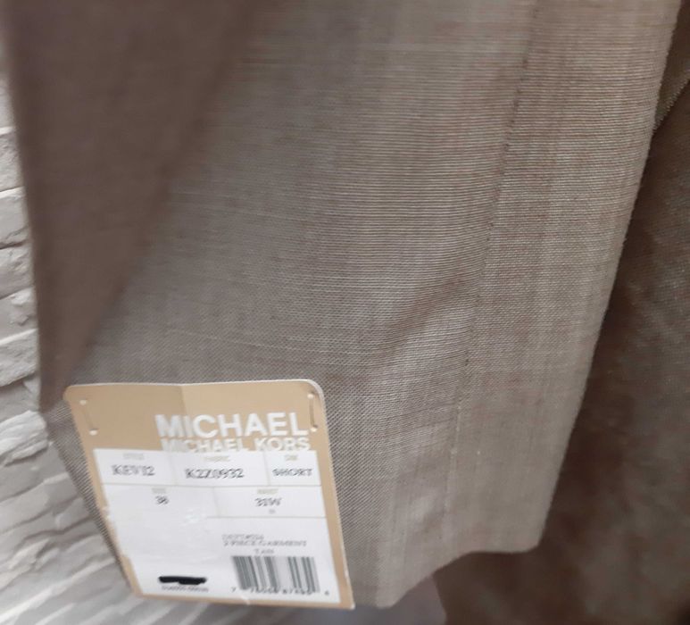 Garnitur Michael Kors MK S/M nowy beżowy cappuccino