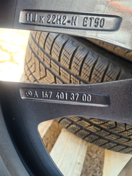 Komplet nowe koła zima mercedes GLE W167 AMG 285/40/22 325/35/22