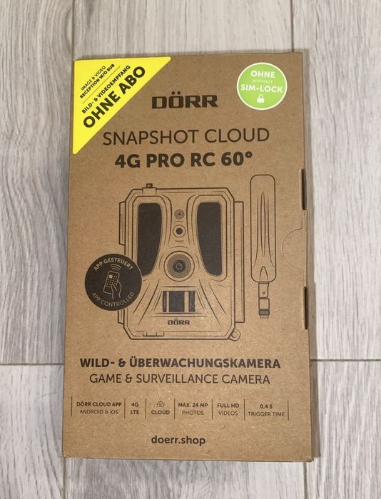 Фотоловушка DÖRR SnapSHOT Cloud Pro 4G — оригинал, новая, (Германия)