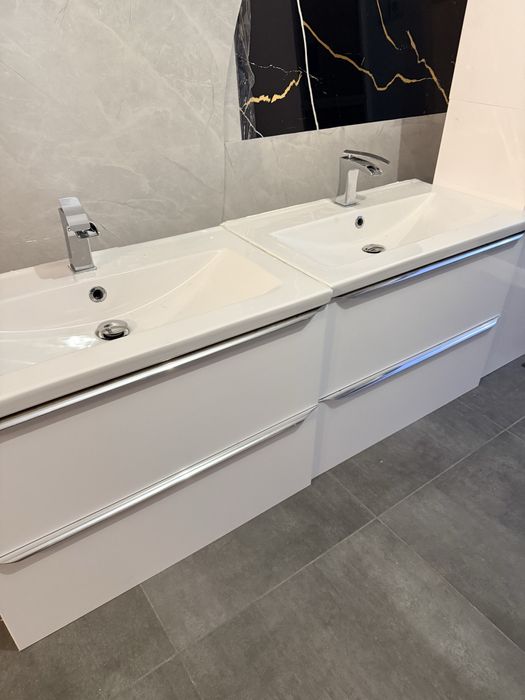 Szafka lazienkowa plus umywalka 1 komplet