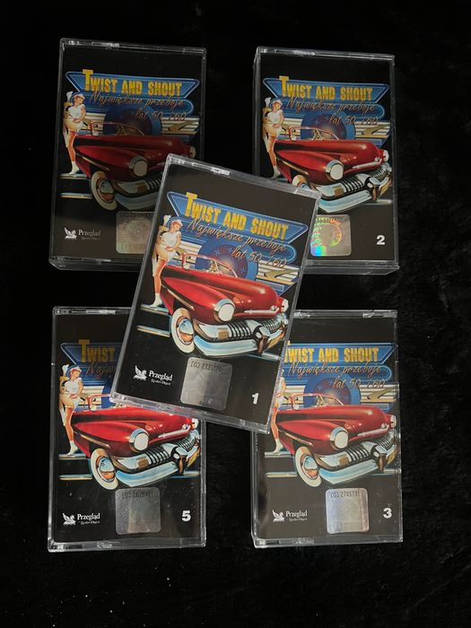 Kasety muzyka lat 50/60 szlagiery