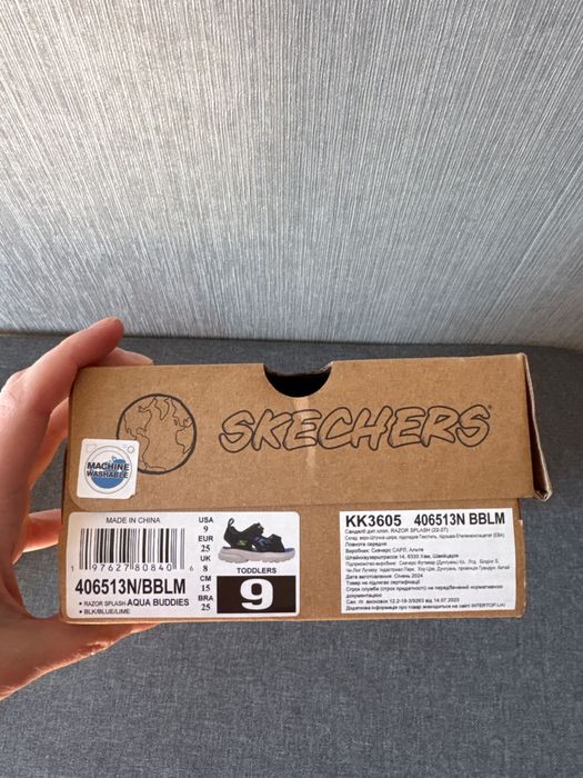 Босоніжки дитячі skechers