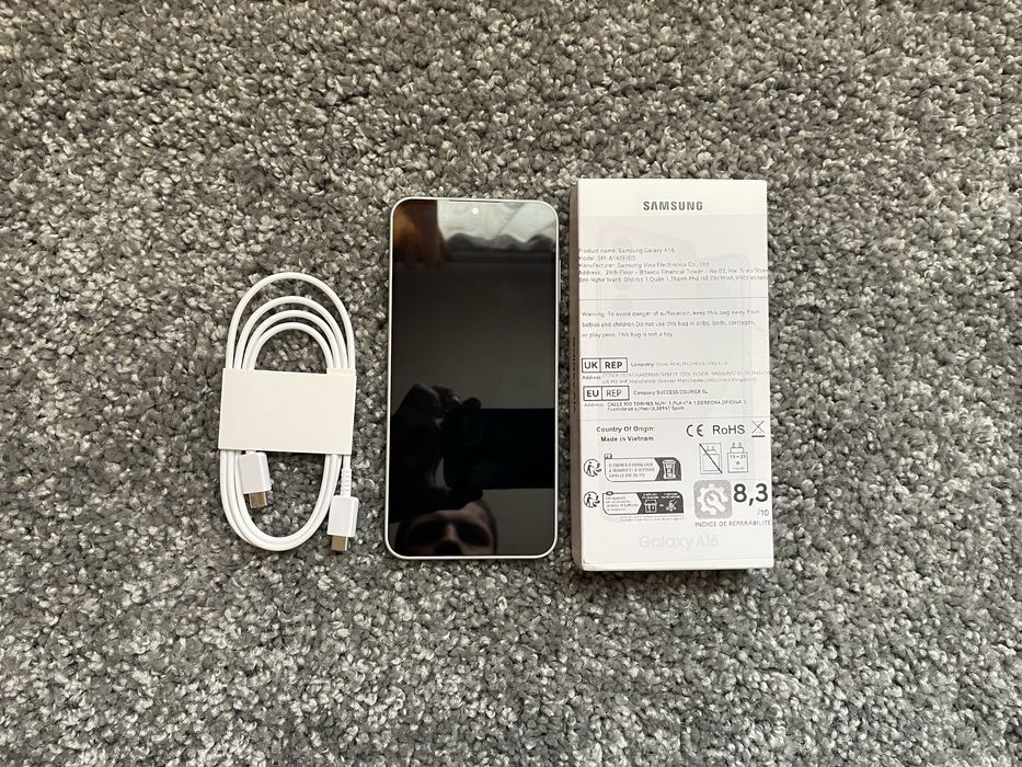 Телефон Samsung Galaxy A16 4G 4/128GB, білий — новий, OLX Доставка