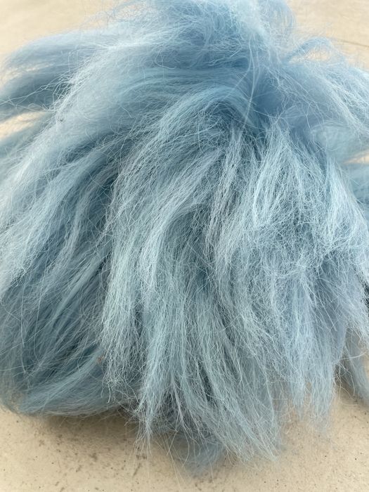 Kostium stroj przebranie peruka niebieska anime cosplay halloween