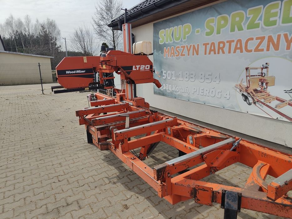 Trak taśmowy wood mizer lt 20