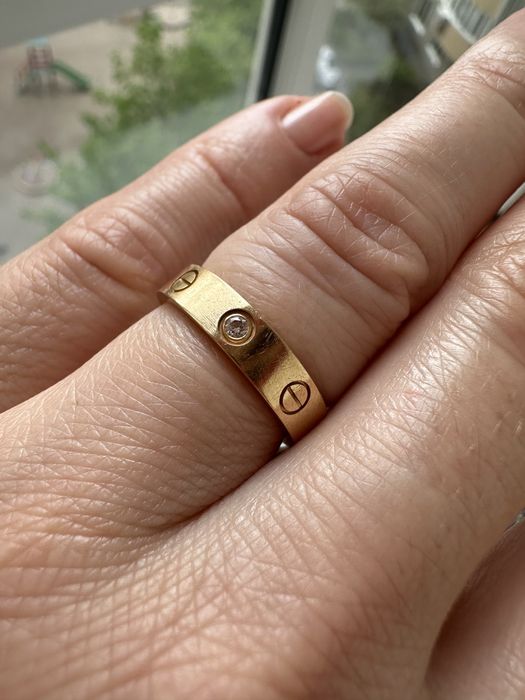 Кольцо Cartier Love оригінал