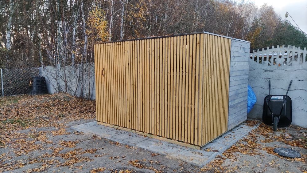 Woodstorm Domek narzędziowy, ogrodowy 3 x 2,5 m - nowoczesny 7,5 m2