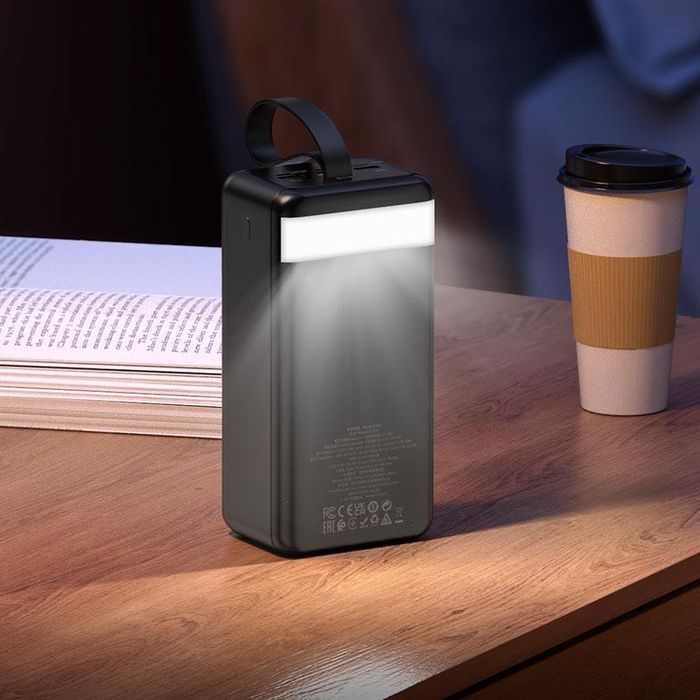 Повербанк Hoco J123C 60000 mAh 22.5W ліхтар