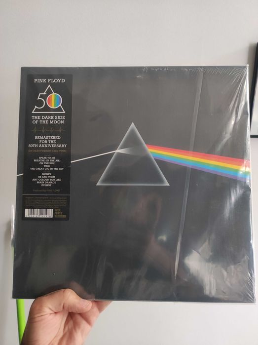 Disco Pink Floyd, The Dark SIDE of the Moon, edição 50 anos, LACRADO