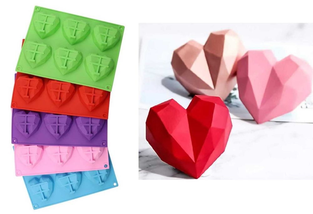 forma silikonowa SERCA 6 SERC  serce