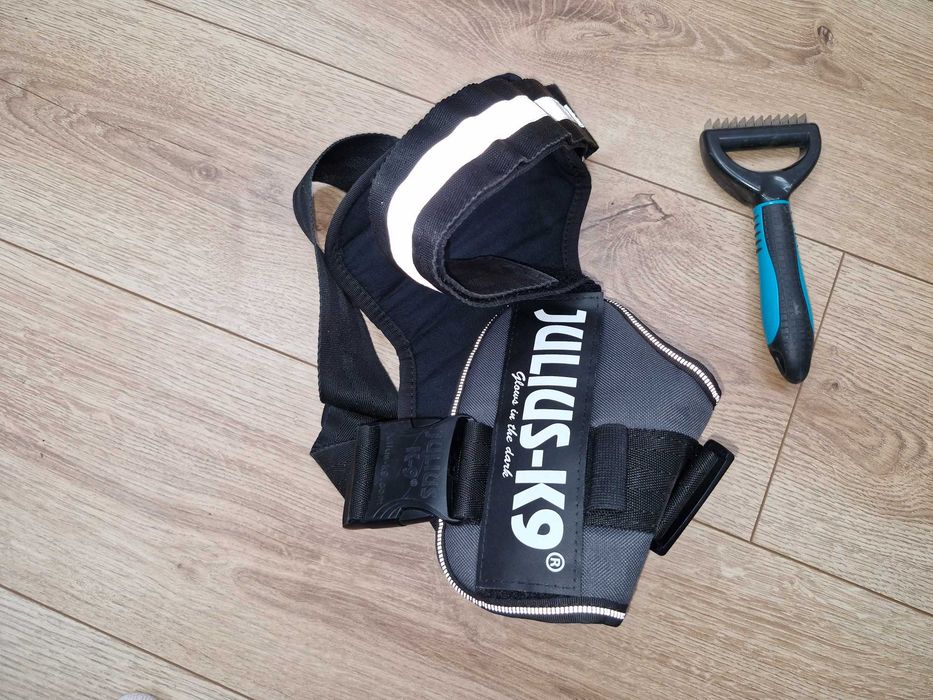 JULIUS-K9 IDC Power Gray "L" szelki dla psa - NOWE