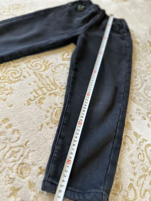 Теплий зимовий костюм джинси кофта на флісі  128 на 7-8 років