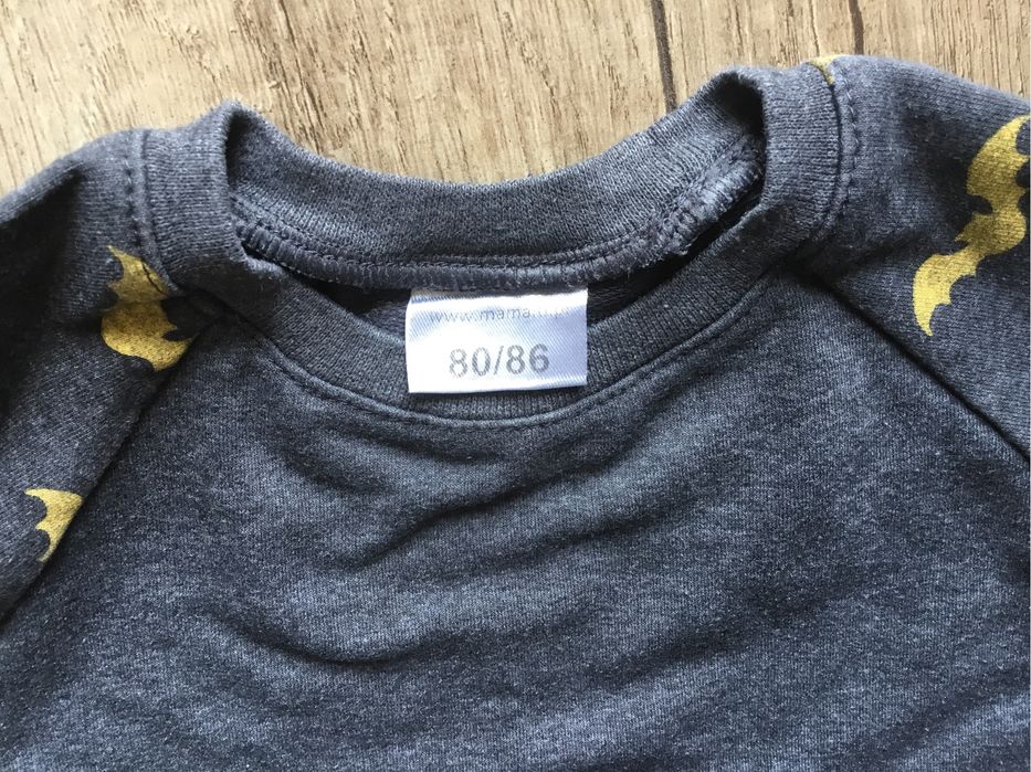 Mamaiti bluza z długim rękawem Batman r.80/86