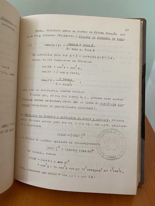 Compêndio de Matemática, 3º Volume, 7º Ano - José Sebastião e Silva