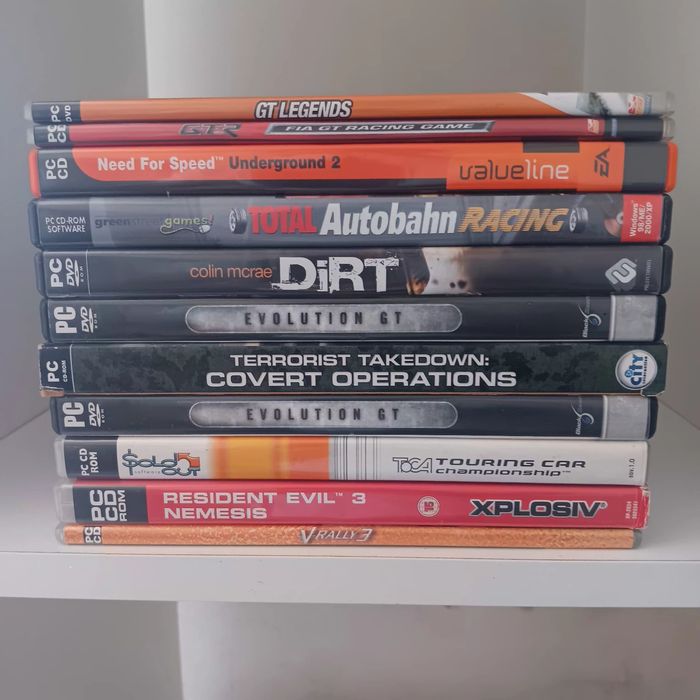 Jogos PC/Filmes DVD e outros.