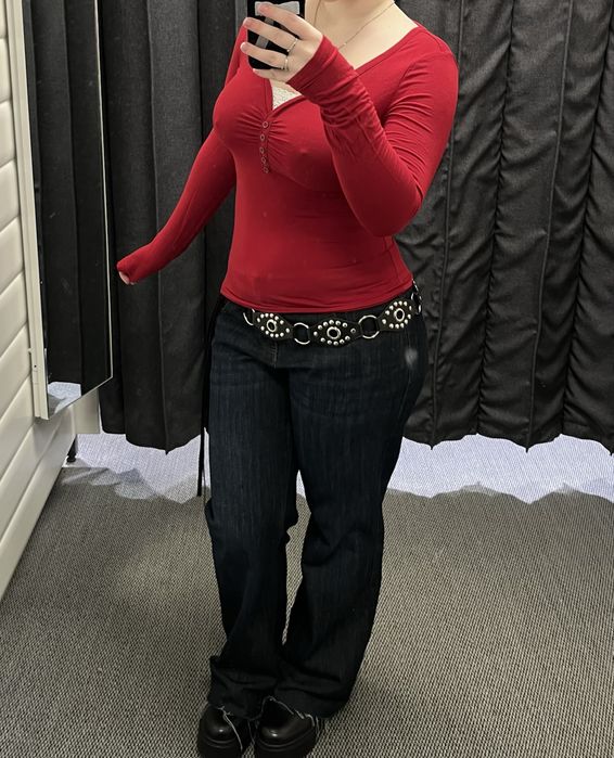 Лонгслів / кофта з мереживом