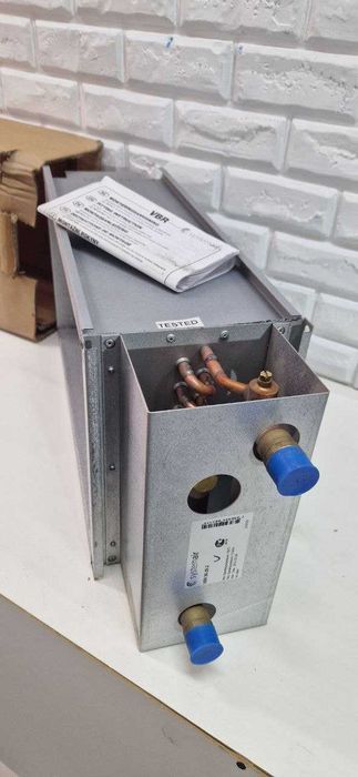 Нагреватель канальный, калорифер водяной Systemair VBR 50-25-2