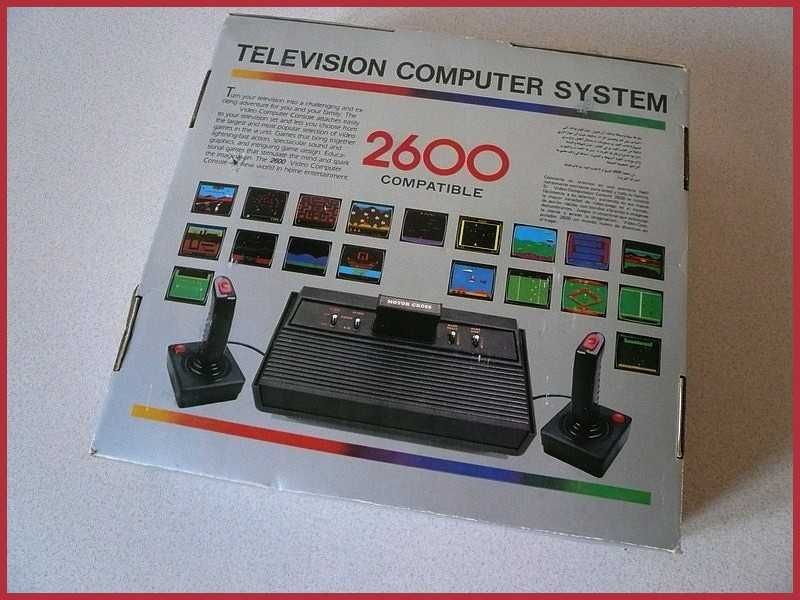 NOWA Konsola TV Game - Klon ATARI 2600, Wbudowane 250 Gier.