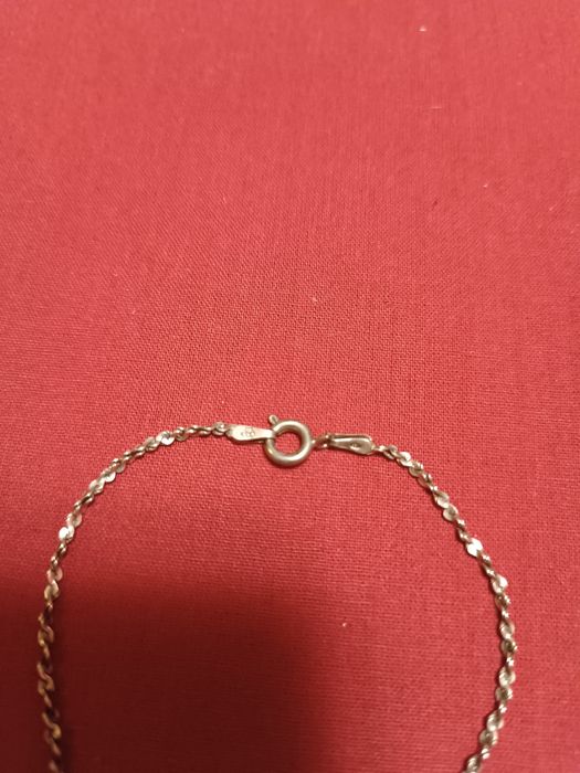 Серебряный браслет 183мм. Вес 1.54г.