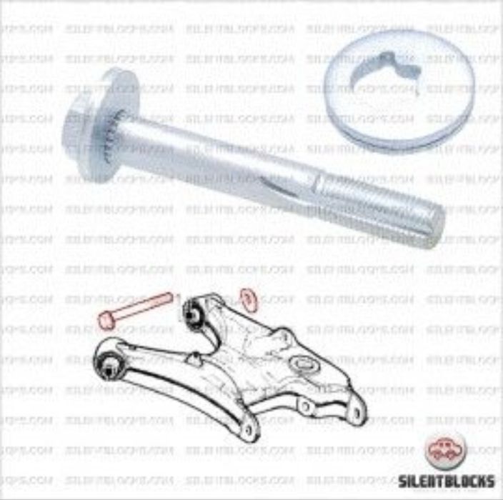 Parafuso excêntrico bmw