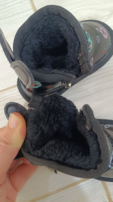 Дитячі зимові чобітки для дівчинки 21 розмір