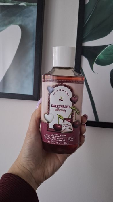 NOWY Bath&Body Works żel pod prysznic Sweetheart cherry