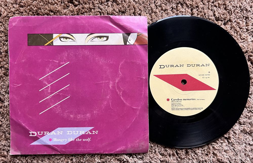 Vinil Duran Duran “Hungry like the Wolf” 45 RPM
