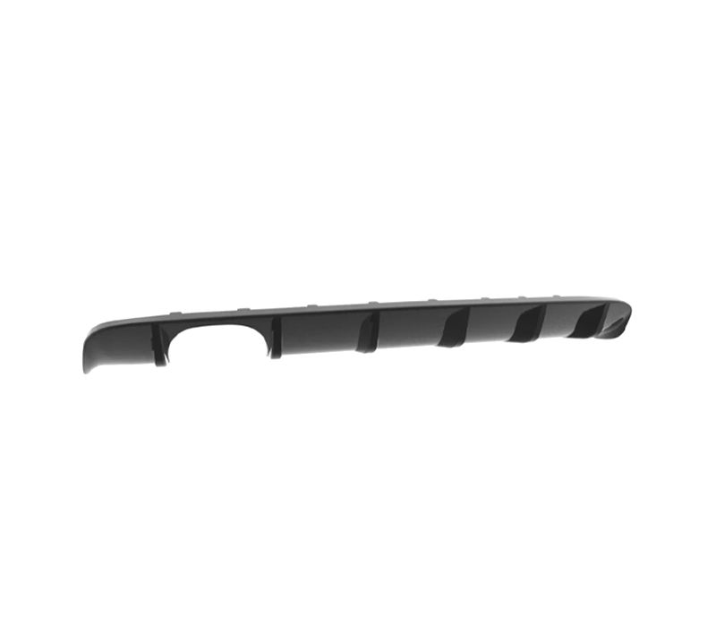 DIFUSOR AUDI A3 8P 08-13 LOOK RS3 PRETO BRILHANTE