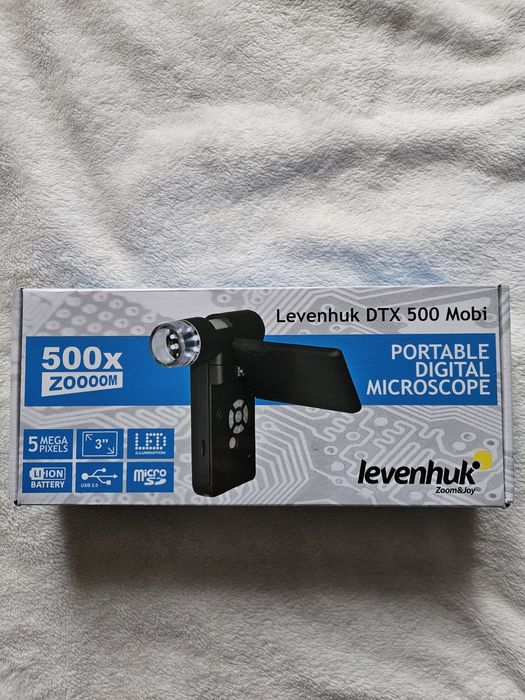 Mikroskop cyfrowy Levenhuk DTX 500 Mobi