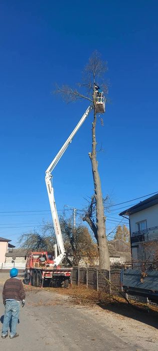 Usługi zwyżką  ,koparką ,wywrotka Hds