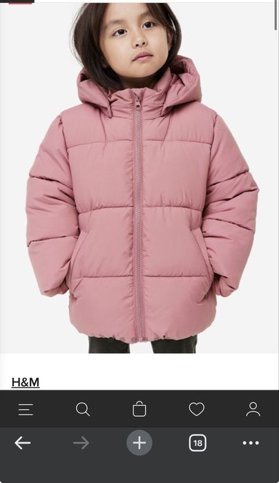 Куртка H&M весна - осінь 4-6 років