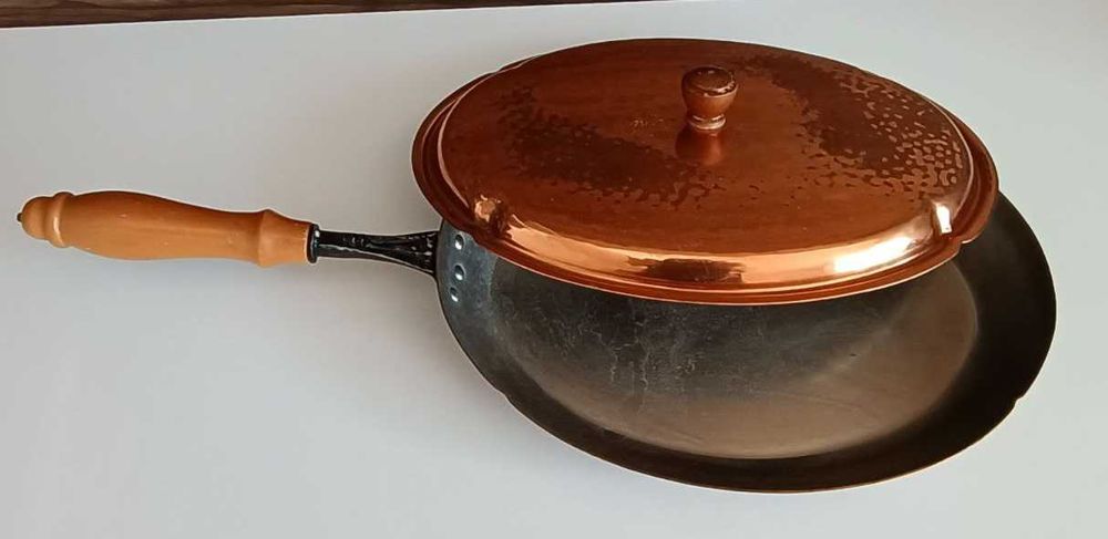 Посуд мідний вінтажний