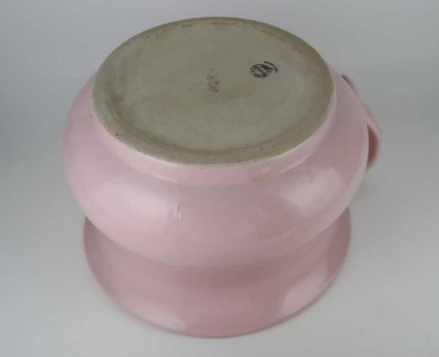 Bacio / vaso de noite antigo em Cor de Rosa - Faiança de Sacavém