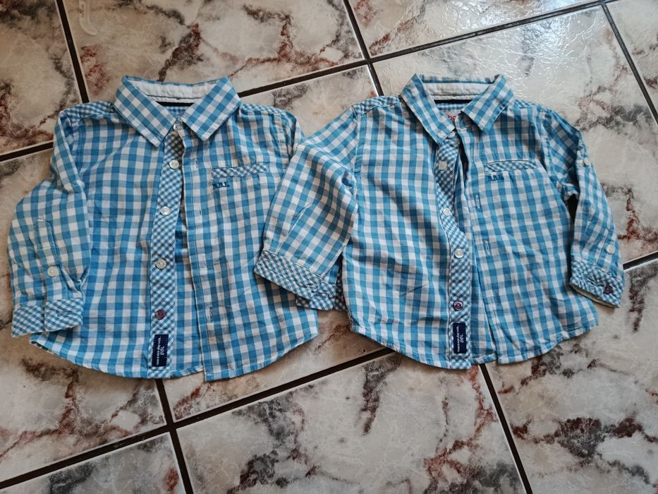 Koszule dla blizniakow kratka 74 9 m koszula elegancka