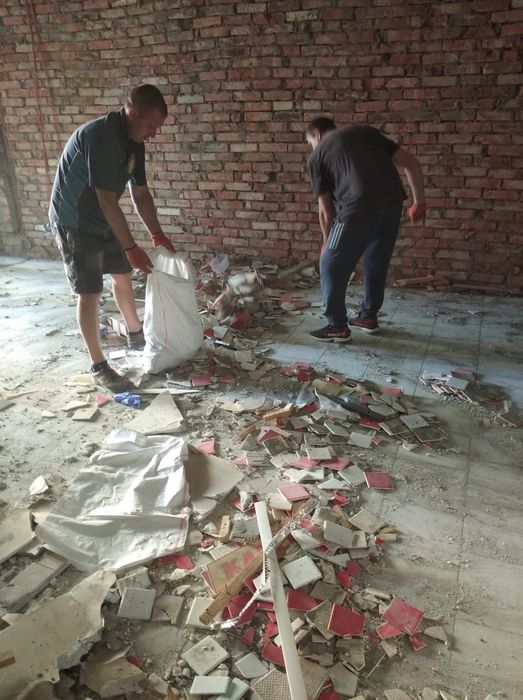 Вивіз сміття , вантажники