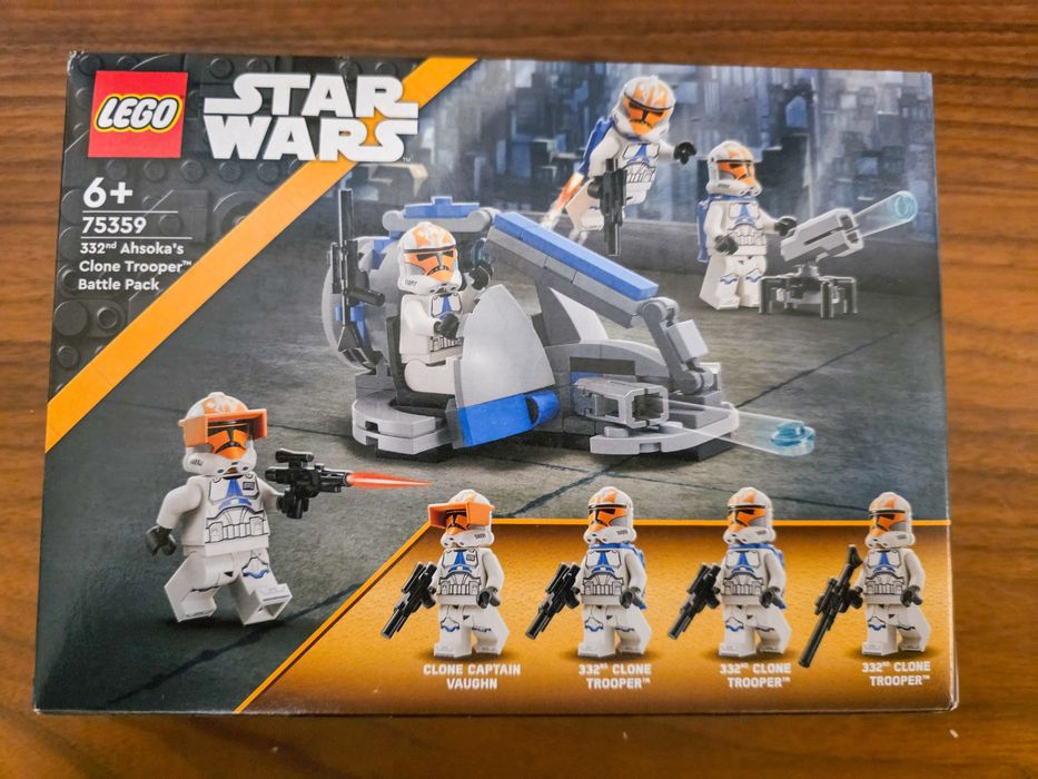 Pack - 75333 Obi-Wan Starfighter e 75359 Ahsoka Clones