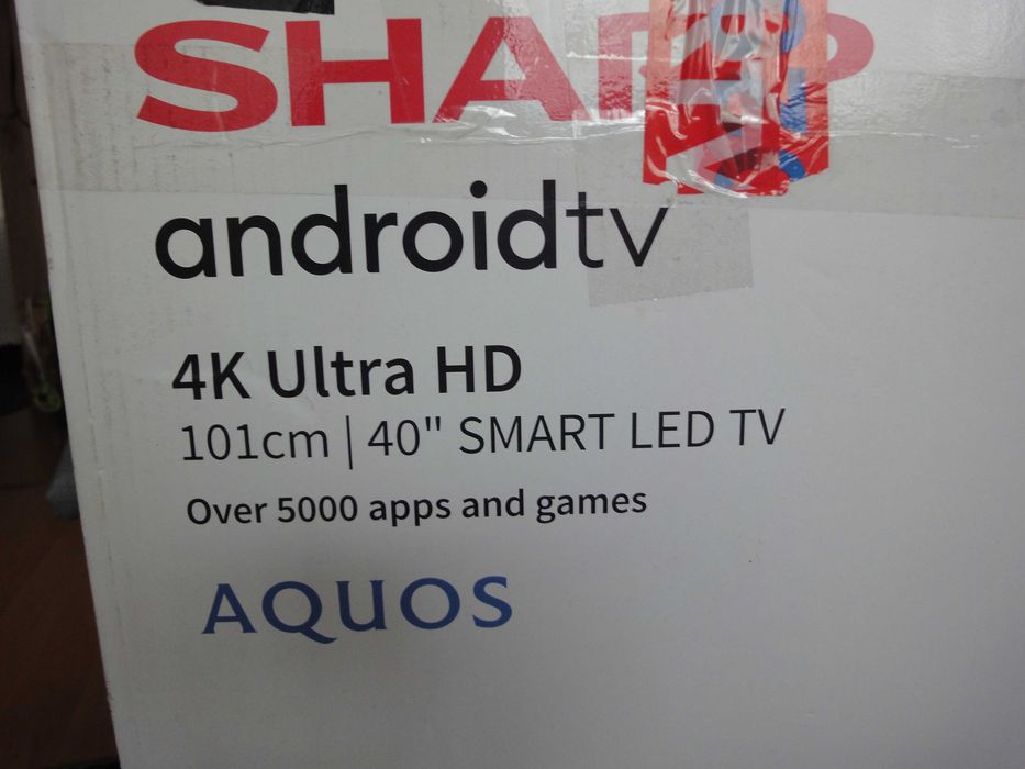 SHARP(4K) z dekoderem dvbt-2 (uszkodzony)