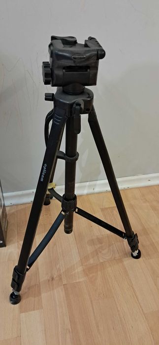 Statyw foto/video  Tripod OPTICAM C3550b Głowica 3-D Poziomica 157 cm