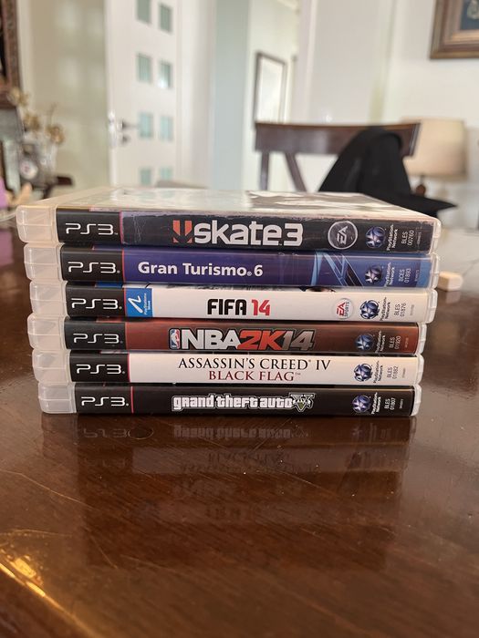 Jogos ps3 com pouco uso
