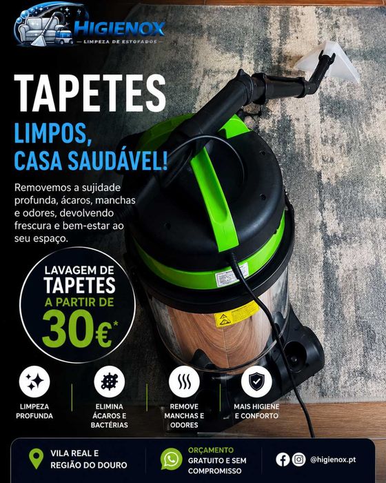 Serviço de limpeza de sofá, colchão, cadeiras, e tapetes