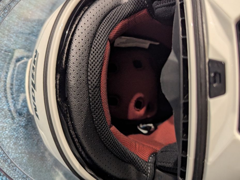 Capacete Modular Nolan N100-6 Branco Topo de Gama (Tamanho L) – Como Novo!