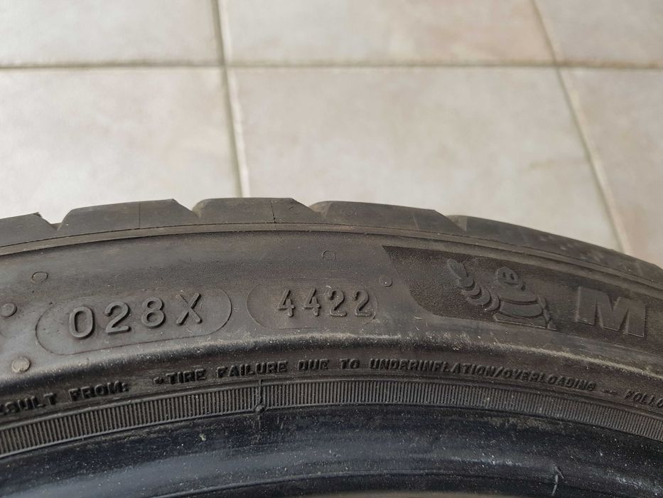 Opony letnie Michelin Pilot Sport 5 245/35/19 93Y 2022 rok z bieżnikiem 4,5-5mm