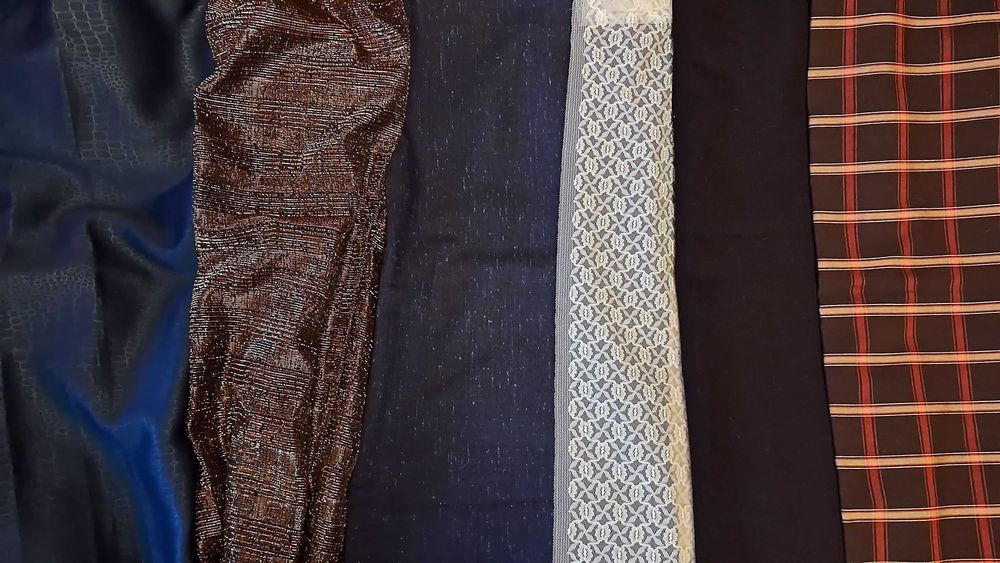 Отрезы тканей качество СССР шерсть,гипюр,люрекс