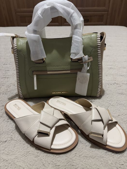 Michael kors carine  оригинал кожа сумка
